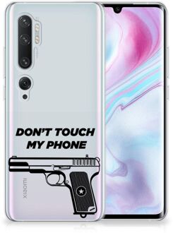 B2Ctelecom Xiaomi Mi Note 10 Pro Silicone-hoesje Pistol DTMP