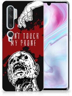 B2Ctelecom Xiaomi Mi Note 10 Pro Silicone-hoesje Zombie Blood