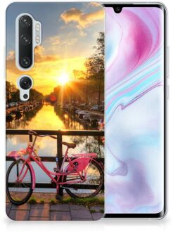 B2Ctelecom Xiaomi Mi Note 10 Pro Siliconen Back Cover Amsterdamse Grachten