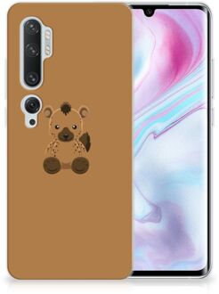 B2Ctelecom Xiaomi Mi Note 10 Pro Telefoonhoesje met Naam Baby Hyena