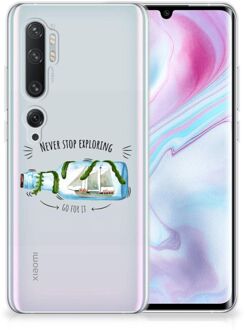 B2Ctelecom Xiaomi Mi Note 10 Pro Telefoonhoesje met Naam Boho Bottle