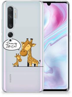 B2Ctelecom Xiaomi Mi Note 10 Pro Telefoonhoesje met Naam Giraffe