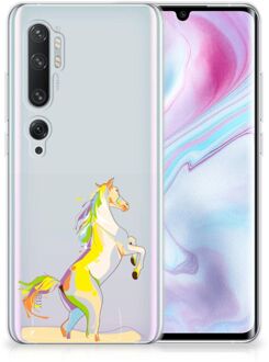 B2Ctelecom Xiaomi Mi Note 10 Pro Telefoonhoesje met Naam Horse Color