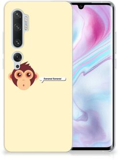 B2Ctelecom Xiaomi Mi Note 10 Pro Telefoonhoesje met Naam Monkey