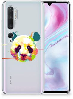 B2Ctelecom Xiaomi Mi Note 10 Pro Telefoonhoesje met Naam Panda Color