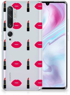 B2Ctelecom Xiaomi Mi Note 10 Pro TPU bumper Lipstick Kiss