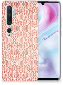 B2Ctelecom Xiaomi Mi Note 10 Pro TPU bumper Pattern Orange