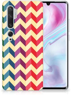 B2Ctelecom Xiaomi Mi Note 10 Pro TPU bumper Zigzag Color