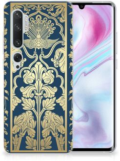 B2Ctelecom Xiaomi Mi Note 10 Pro TPU Case Golden Flowers