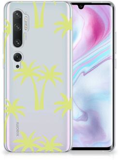 B2Ctelecom Xiaomi Mi Note 10 Pro TPU Case Palmtrees