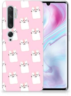 B2Ctelecom Xiaomi Mi Note 10 Pro TPU Hoesje Sleeping Cats