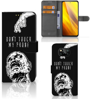 B2Ctelecom Xiaomi Poco X3 Telefoonhoesje met Pasjeshouder Zombie