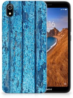 B2Ctelecom Xiaomi Redmi 7A Bumper Hoesje Blauw Wood