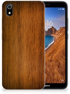 B2Ctelecom Xiaomi Redmi 7A Bumper Hoesje Donker Hout