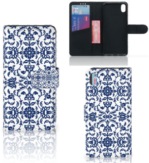 B2Ctelecom Xiaomi Redmi 7A Hoesje Flower Blue