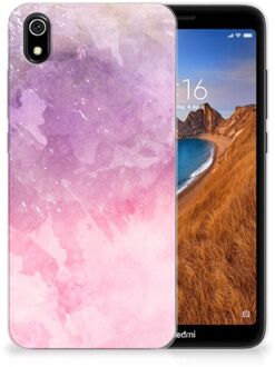 B2Ctelecom Xiaomi Redmi 7A Hoesje maken Pink Purple Paint