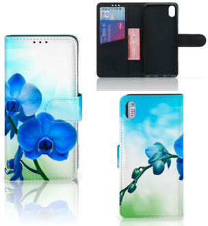 B2Ctelecom Xiaomi Redmi 7A Hoesje Orchidee Blauw