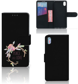 B2Ctelecom Xiaomi Redmi 7A Leuk Hoesje Boho Text