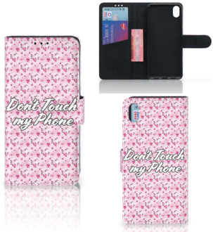 B2Ctelecom Xiaomi Redmi 7A Portemonnee hoesje Flowers Pink DTMP