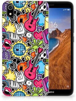 B2Ctelecom Xiaomi Redmi 7A Silicone Back Cover Punk Rock