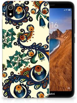 B2Ctelecom Xiaomi Redmi 7A Siliconen Hoesje Barok Flower