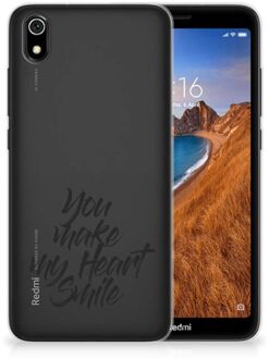 B2Ctelecom Xiaomi Redmi 7A Siliconen hoesje met naam Heart Smile