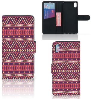 B2Ctelecom Xiaomi Redmi 7A Telefoon Hoesje Aztec Purple