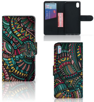 B2Ctelecom Xiaomi Redmi 7A Telefoon Hoesje Aztec