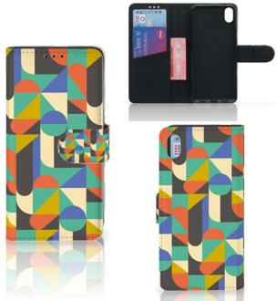 B2Ctelecom Xiaomi Redmi 7A Telefoon Hoesje Funky Retro