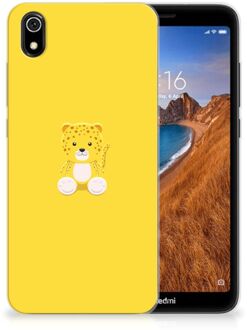 B2Ctelecom Xiaomi Redmi 7A Telefoonhoesje met Naam Baby Leopard