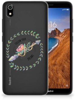 B2Ctelecom Xiaomi Redmi 7A Telefoonhoesje met Naam Boho Dreams