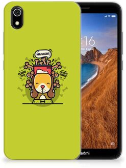 B2Ctelecom Xiaomi Redmi 7A Telefoonhoesje met Naam Doggy Biscuit