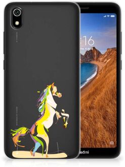 B2Ctelecom Xiaomi Redmi 7A Telefoonhoesje met Naam Horse Color