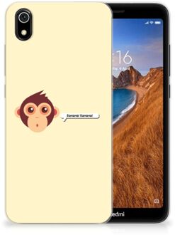 B2Ctelecom Xiaomi Redmi 7A Telefoonhoesje met Naam Monkey