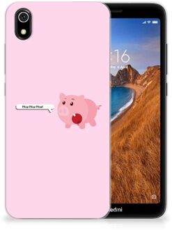 B2Ctelecom Xiaomi Redmi 7A Telefoonhoesje met Naam Pig Mud