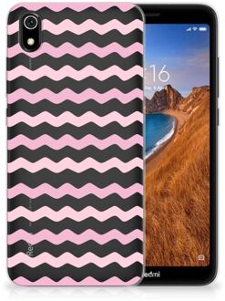 B2Ctelecom Xiaomi Redmi 7A TPU bumper Waves Roze