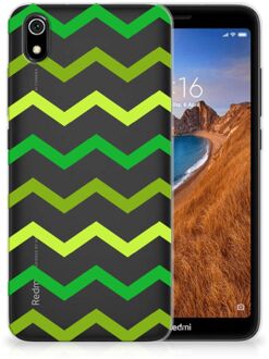 B2Ctelecom Xiaomi Redmi 7A TPU bumper Zigzag Groen