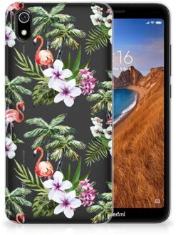 B2Ctelecom Xiaomi Redmi 7A TPU Hoesje Flamingo Palms