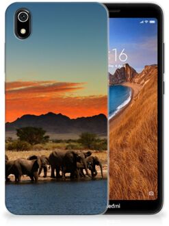 B2Ctelecom Xiaomi Redmi 7A TPU Hoesje Olifanten