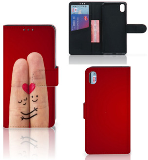 B2Ctelecom Xiaomi Redmi 7A Wallet Case met Pasjes Liefde