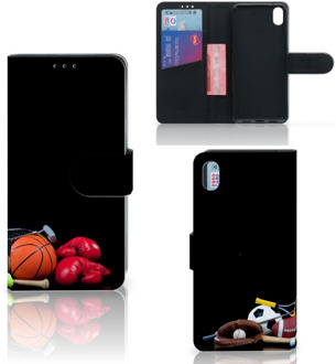 B2Ctelecom Xiaomi Redmi 7A Wallet Case met Pasjes Sports