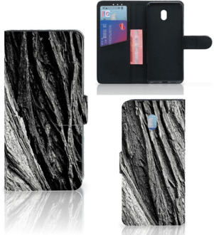 B2Ctelecom Xiaomi Redmi 8A Book Style Case Boomschors Grijs