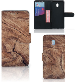 B2Ctelecom Xiaomi Redmi 8A Book Style Case Tree Trunk