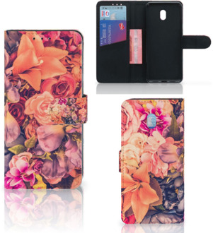 B2Ctelecom Xiaomi Redmi 8A Hoesje Bosje Bloemen