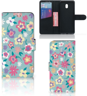 B2Ctelecom Xiaomi Redmi 8A Hoesje Flower Power