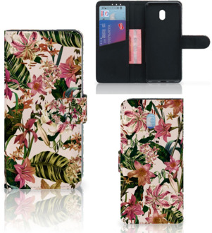 B2Ctelecom Xiaomi Redmi 8A Hoesje Flowers