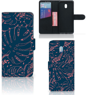 B2Ctelecom Xiaomi Redmi 8A Hoesje Palm Leaves