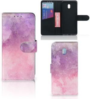 B2Ctelecom Xiaomi Redmi 8A Hoesje Pink Purple Paint