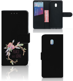 B2Ctelecom Xiaomi Redmi 8A Leuk Hoesje Boho Text