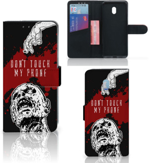 B2Ctelecom Xiaomi Redmi 8A Portemonnee Hoesje Zombie Blood